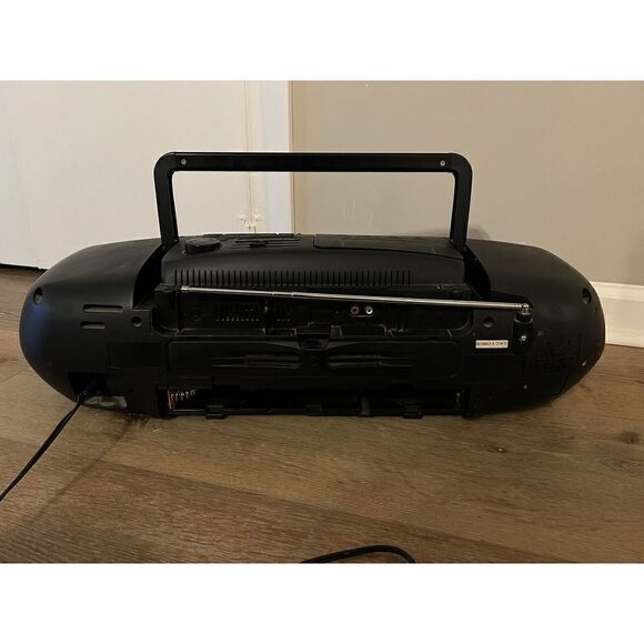 Panasonic RX-DT55 Portable Stereo System AM/FM/CD Dual Cassette Tape Player - Picture 2 of 7